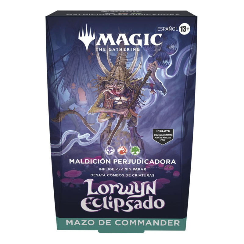 Magic the Gathering Lorwyn eclipsado Commander Decks Display (4) spanish 5