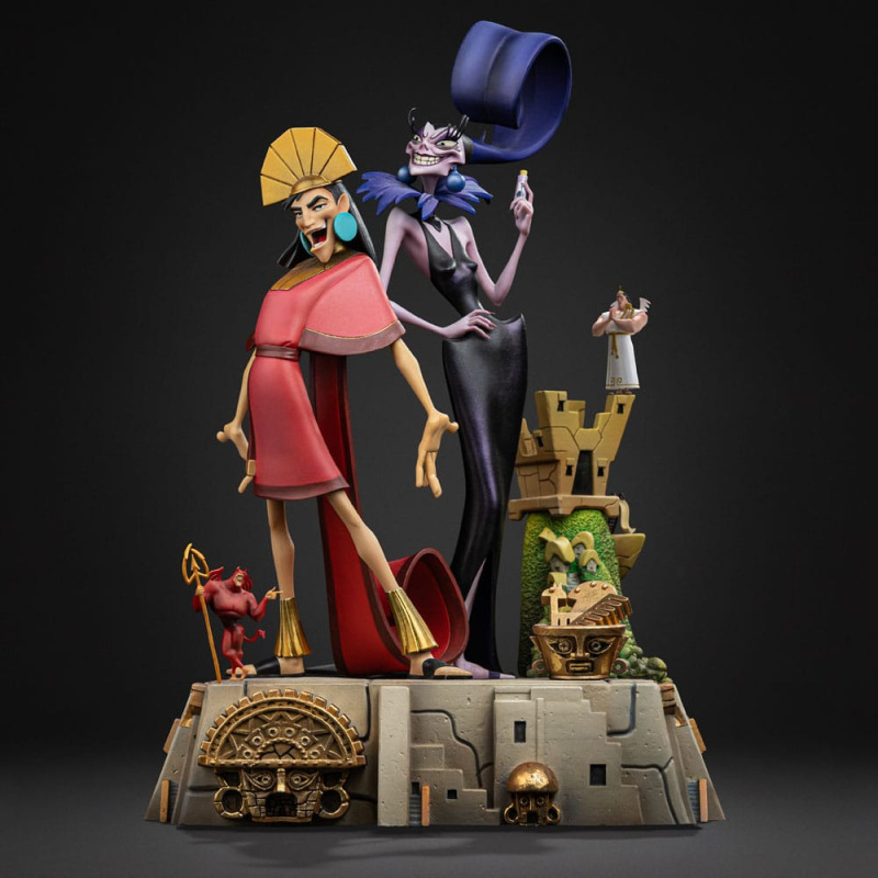 The Emperor's New Groove Deluxe Art Scale Statue 1/10 Kuzko & Yzma 28 cm 4
