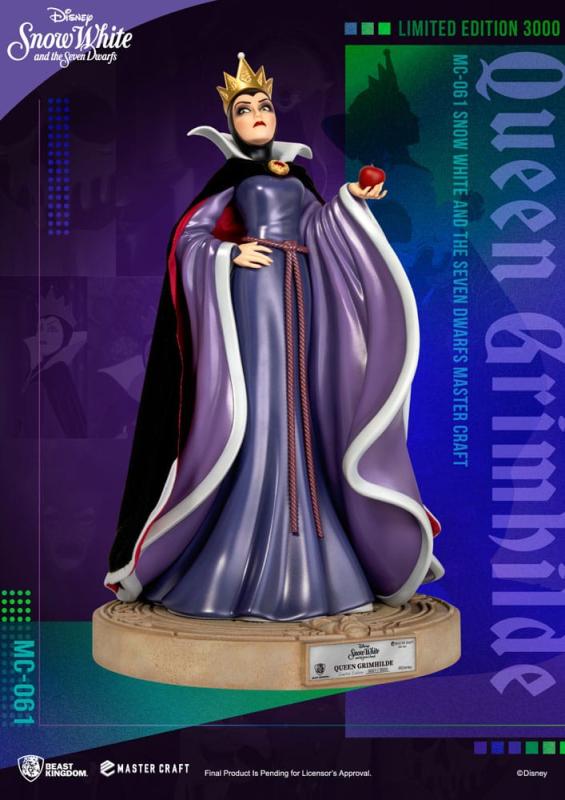 Disney Snow White and the Seven Dwarfs Master Craft Statue Queen Grimhilde 41 cm 7