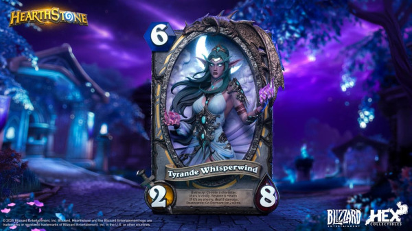 Hearthstone 3D Art Frame Statue Tyrande Whisperwind 31 cm 10