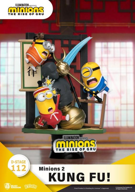 Minions 2: Kung Fu! 15 cm D-Stage PVC Diorama - Beast Kingdom Toys
