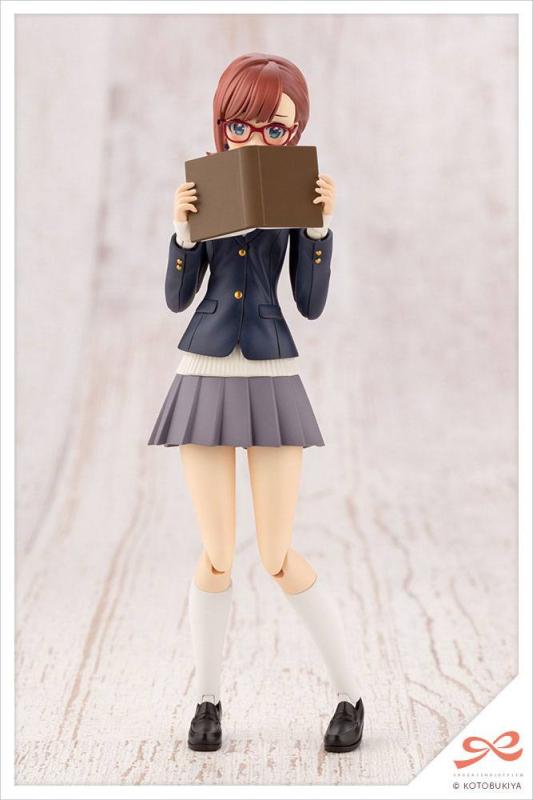 Sousai Shojo Teien Plastic Model Kit 1/10 Koyomi Takanashi Ryobu High School Winter Clothes 15 cm