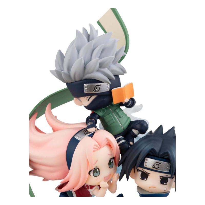 Naruto Shippuden FigUnity PVC Mini Statue Gather here, Team 7 13 cm 6