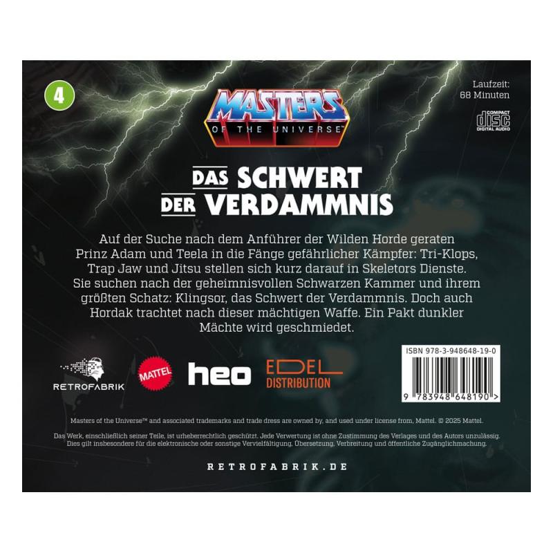 Masters of the Universe Radio Play CD Episode 4: Das Schwert der Verdammnis *German Version* 2