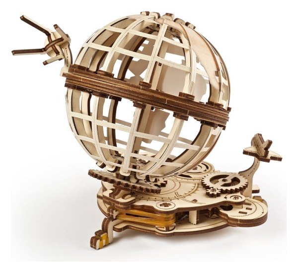 Ugears 3D Wooden Puzzle Globus 7