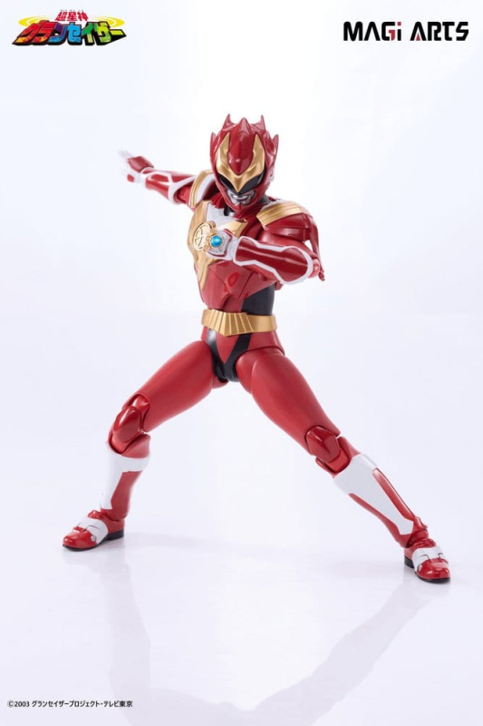 Chouseishin Gransazer Action Figure Sazer Tarious 15 cm 14