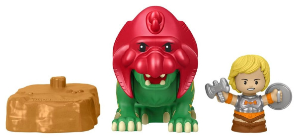 Masters of the Universe Little People Collector Figure Set He-Man & Battle Cat 4