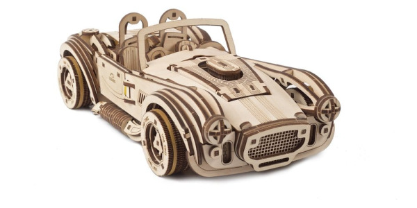 Ugears 3D Wooden Puzzle Drift Cobra Racing Car 3