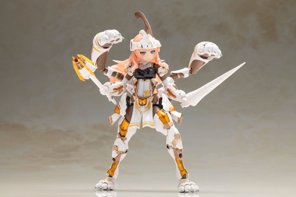 Frame Arms Girl Plastic Model Kit Durga I Cat Armor Ver. Calico 16 cm 11