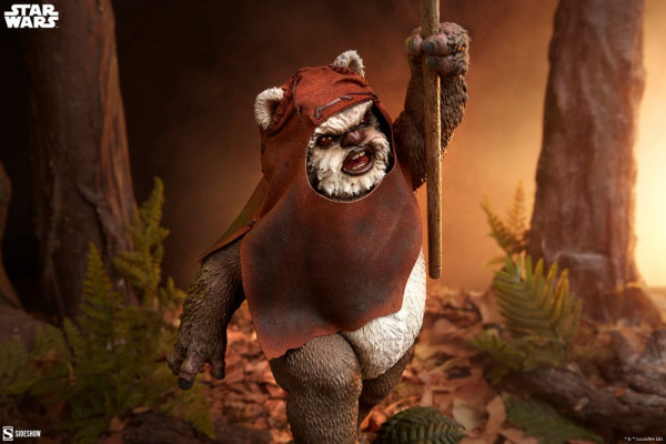 Star Wars: Episode VI - Return of the Jedi Premium Format Statue Wicket 46 cm 3