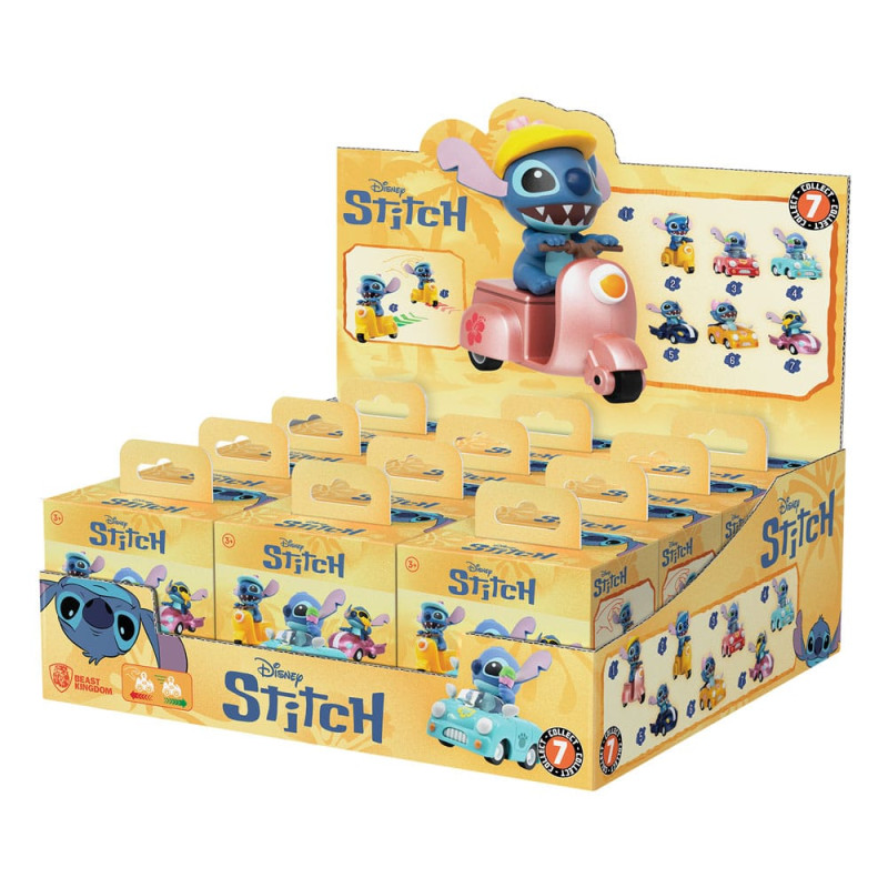 Lilo & Stitch Zoom Hero Pullback Vehicles with Figures Stitch (Blind Box Ver.) Assortment (12) 3