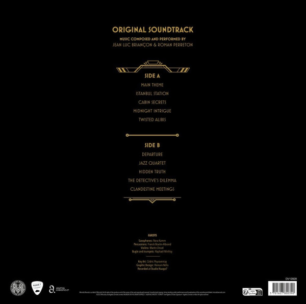 Murder on the Orient Express Game Soundtrack Vinyl 1