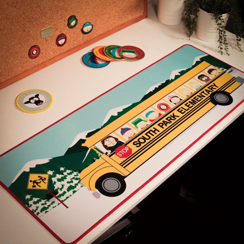 South Park Desk Pad & Coaster Set Elementary School Bus 6
