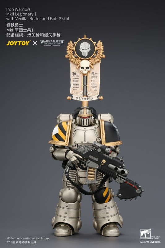 Warhammer The Horus Heresy Action Figure Iron Warriors MkII Legionary 1 12 cm 12