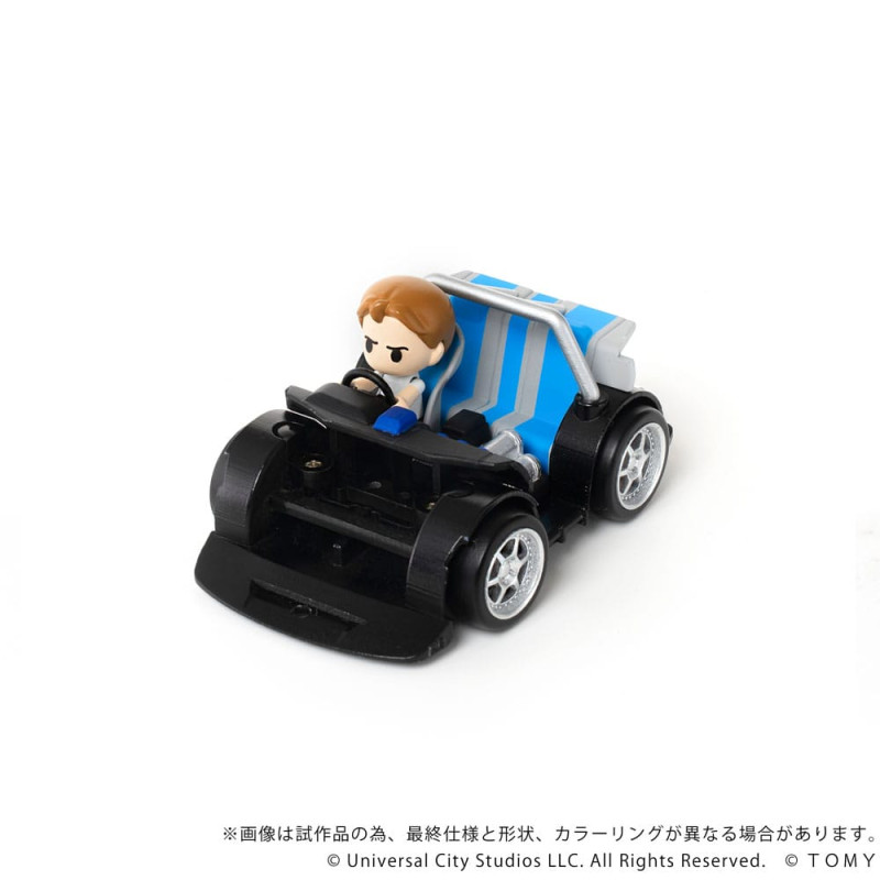Fast & Furious Q-Village Vehicle with mini-figure Nissan Skyline GT-R (R34) 9 cm 1