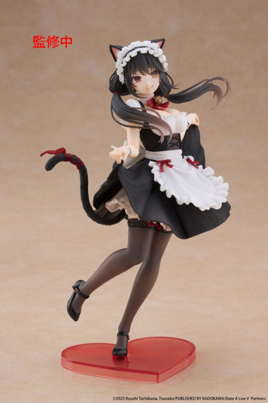 Date A Live V Coreful PVC Statue Kurumi Tokisaki Cat Ear Maid Ver. 18 cm 5