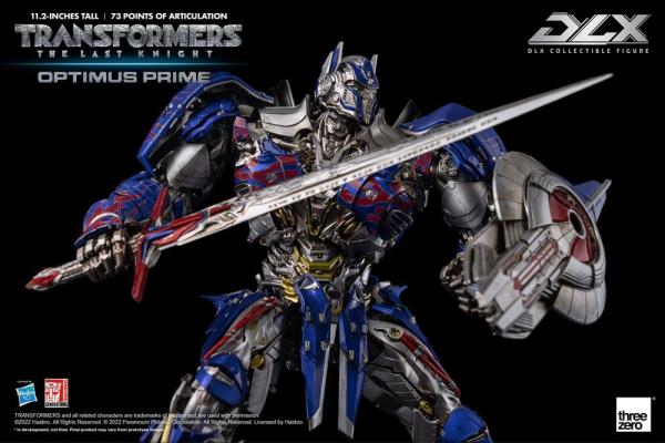 Transformers The Last Knight: Optimus Prime 1/6 DLX Action Figure - ThreeZero