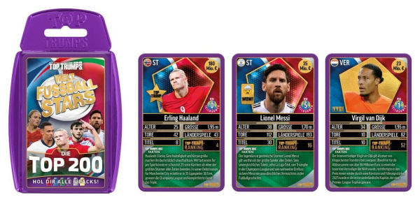 World Football Stars Card Game 200 Pack 4 *German Version* 7