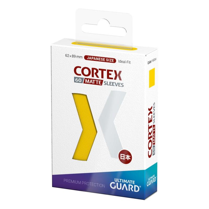 Ultimate Guard Cortex Sleeves Japanese Size Matte Yellow (60)