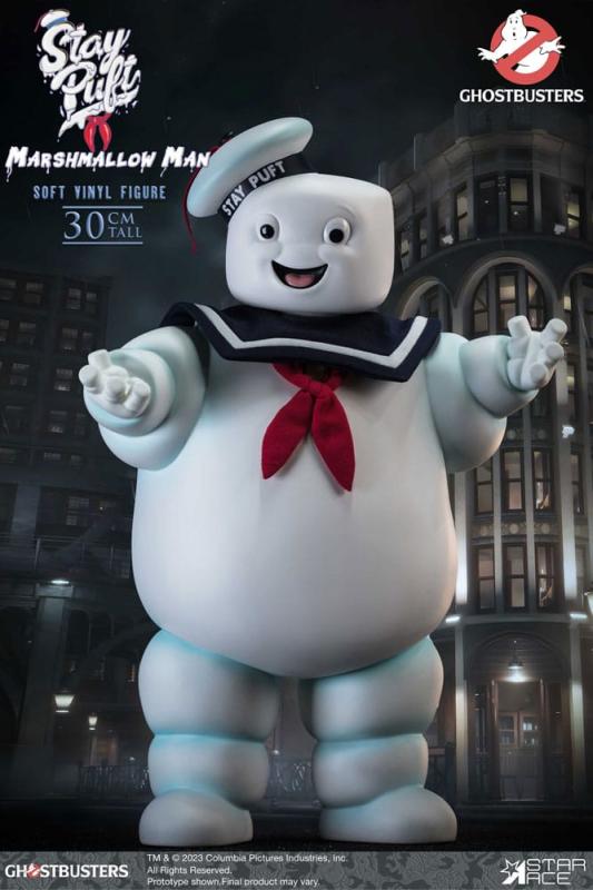 Ghostbusters: Stay Puft Marshmallow Man 30 cm Soft Vinyl Statue - Star Ace Toys