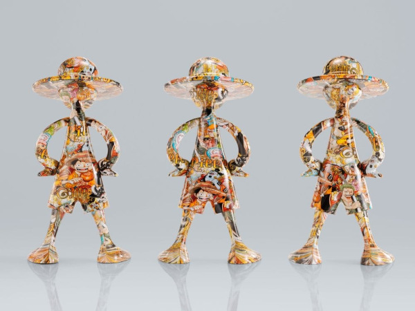 One Piece 1000 Logs Anniversary Luffy's ArtCanvas Figure 1/8 Luffy 22 cm 5