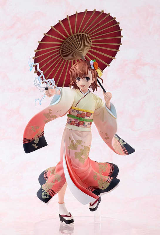 A Certain Scientific Railgun T Statue 1/7 Mikoto Misaka Furisode Kimono Ver. 28 cm 10