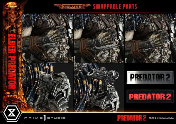 Predator 2 (Film) Museum Masterline Statue 1/3 Elder Predator Deluxe Version 94 cm 8