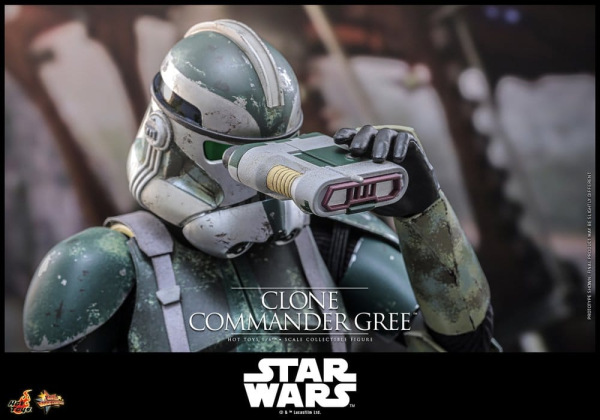 Star Wars Movie Masterpiece Action Figure 1/6 Clone Commander Gree 30 cm 2