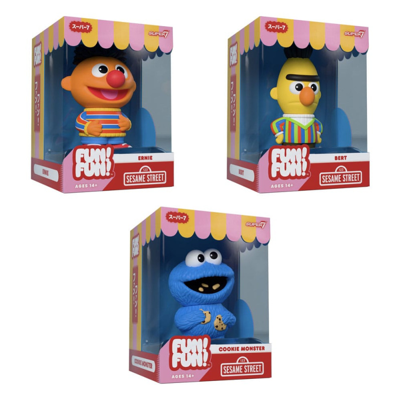 Sesame Street FUN! FUN! Vinyl Action Figure Wave 02 Ernie 13 cm 6