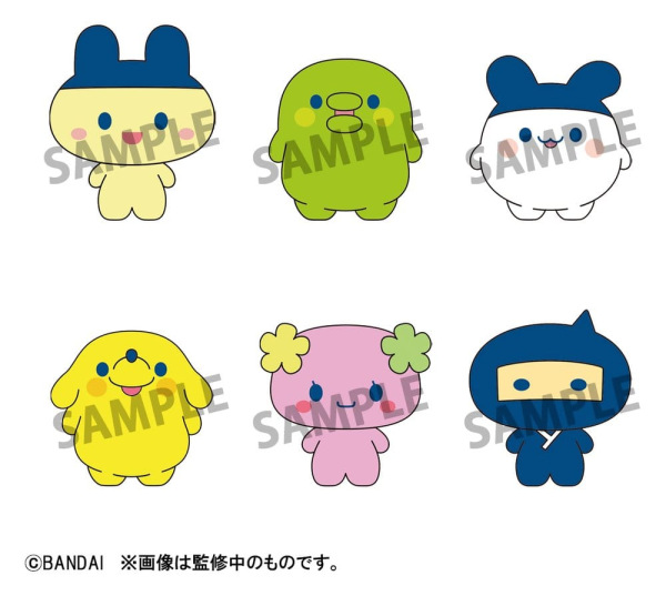 Tamagotchi Chokorin Collection Mini Figures 5 cm Blind Box Assortment (6)