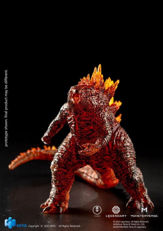 Godzilla King of the Monsters: Burning Godzilla 20cm Stylist Series PVC Statue - Hiya Toys