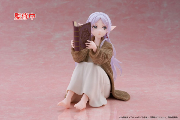 Frieren: Beyond Journey's End PVC Statue Desktop Cute Figure Frieren Roomwear Ver. 13 cm 4
