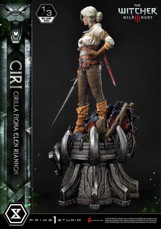 The Witcher 3: Wild Hunt Museum Masterline Statue 1/3 Wild Hunt Ciri Fiona Elen Riannon 81 cm