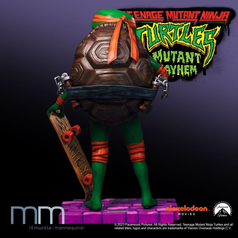Teenage Mutant Ninja Turtles: Mutant Mayhem Life-Size Statue Michelangelo 162 cm 1