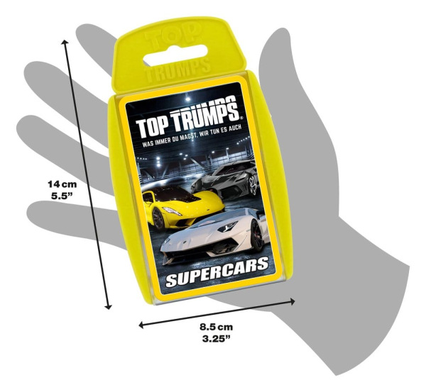Super Cars Card Game Top Trumps *German Version* 8