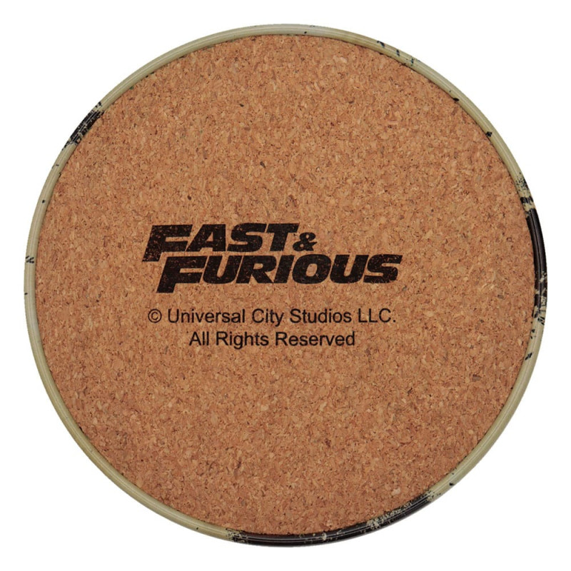 Fast & Furious Coaster 4-Pack Vintage Style 1