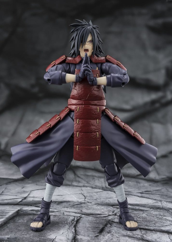 Naruto Shippuden S.H.Figuarts Action Figure Madara Uchiha Legend of Darkness 17 cm 1