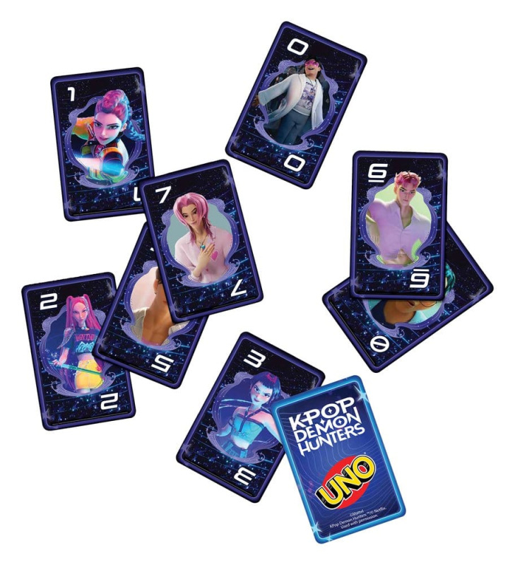 KPop Demon Hunters UNO Card Game 7