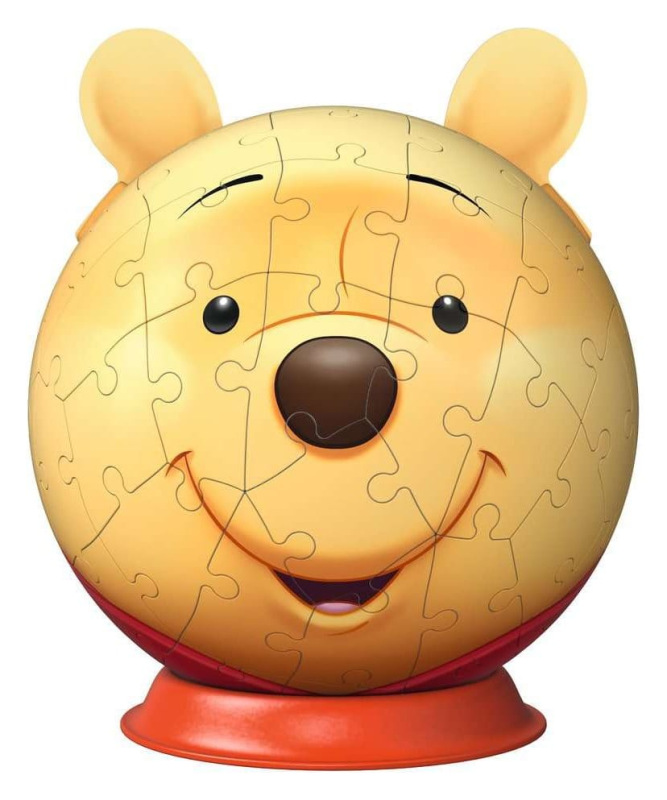 Winnie the Pooh 3D Jigsaw Puzzle Ball with Ears (77 Pieces)