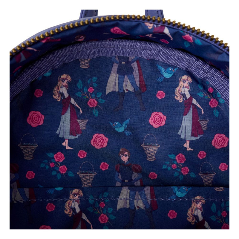 Disney by Loungefly Mini Backpack Princess Aurora & Prince Phillip 3