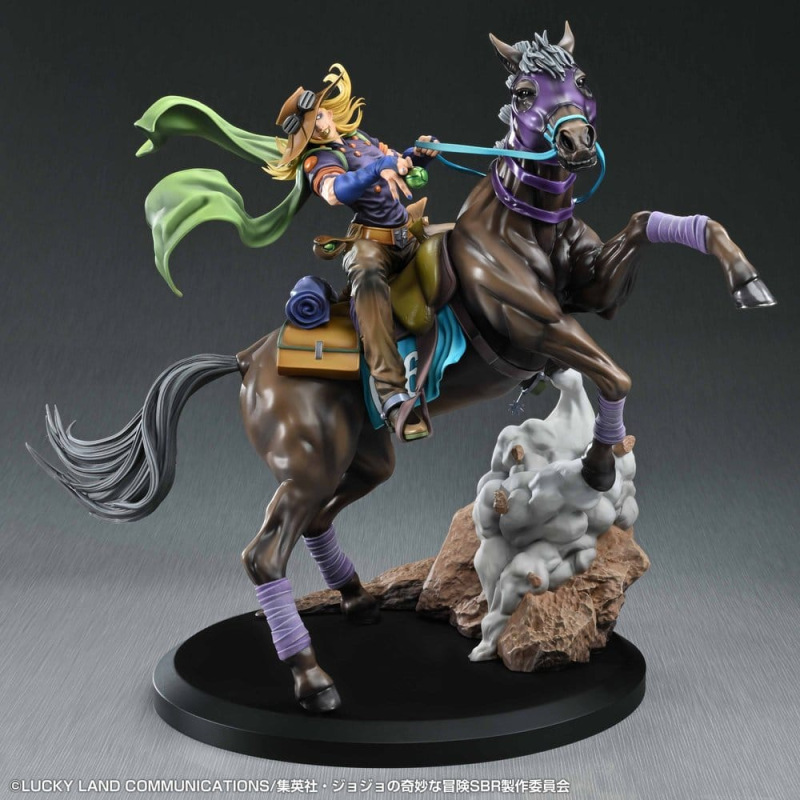 JoJo's Bizarre Adventure: Steel Ball Run Figure Gyro Zeppeli & Valkyrie 31 cm 3
