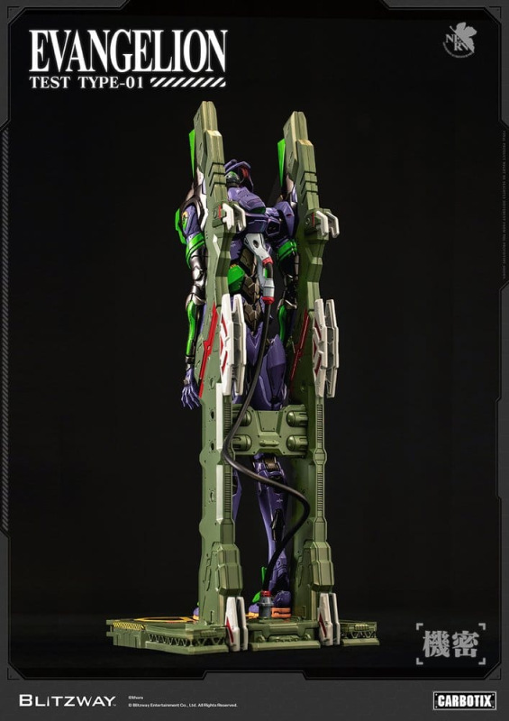 Evangelion Carbotix Action Figure Evangelion Unit-01 Test Type (Standard Ver.) 33 cm 8