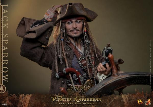 Pirates of the Caribbean: Dead Men Tell No Tales DX Action Figure 1/6 Jack Sparrow 30 cm 11