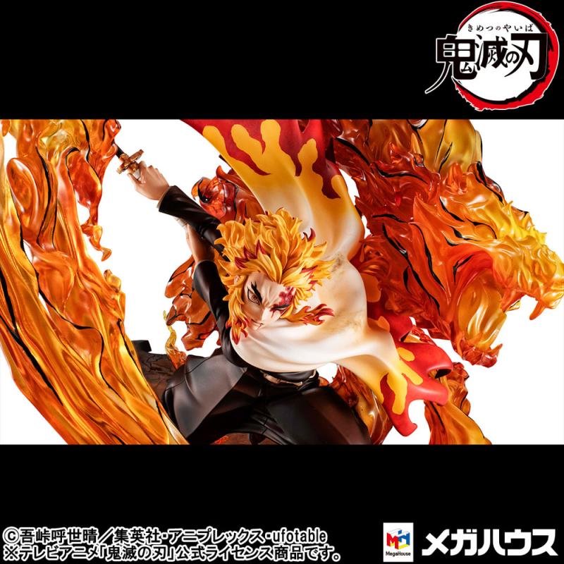 Demon slayer: Kimetsu no Yaiba Kyojuro Precious G.E.M. Series 1/8 PVC Statue Rengoku Flame Breathing