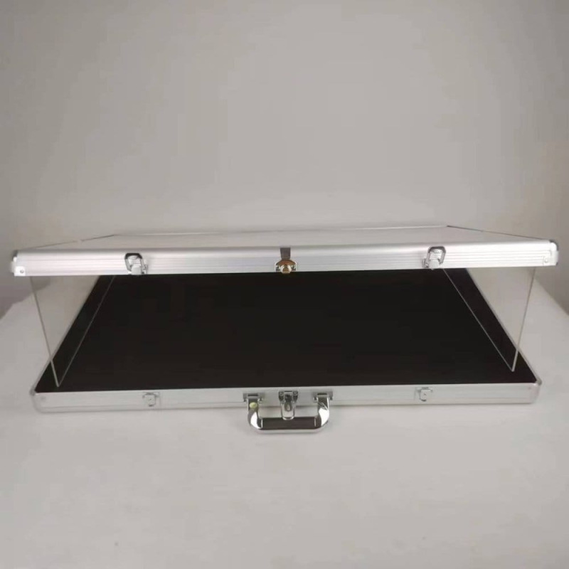 Evoretro Aluminum Display Case Transparent 3