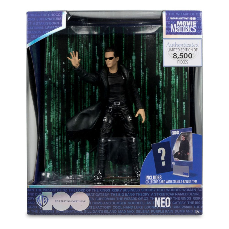 Matrix Movie Maniacs Action Figure Neo 15 cm 8