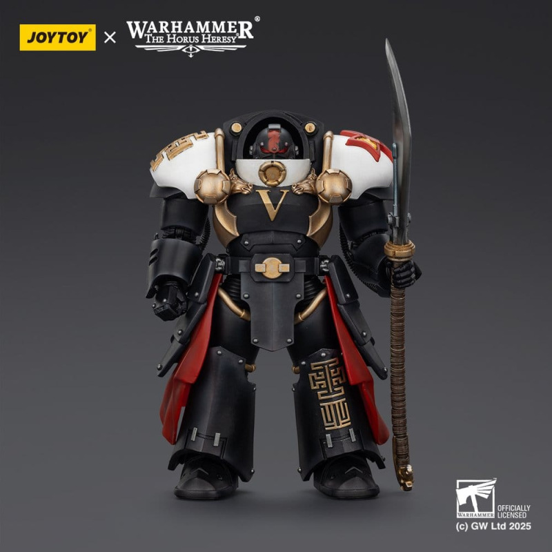 Warhammer The Horus Heresy Action Figure White Scars Ebon Keshig Terminator 1 with Power Glaive 13 c 1