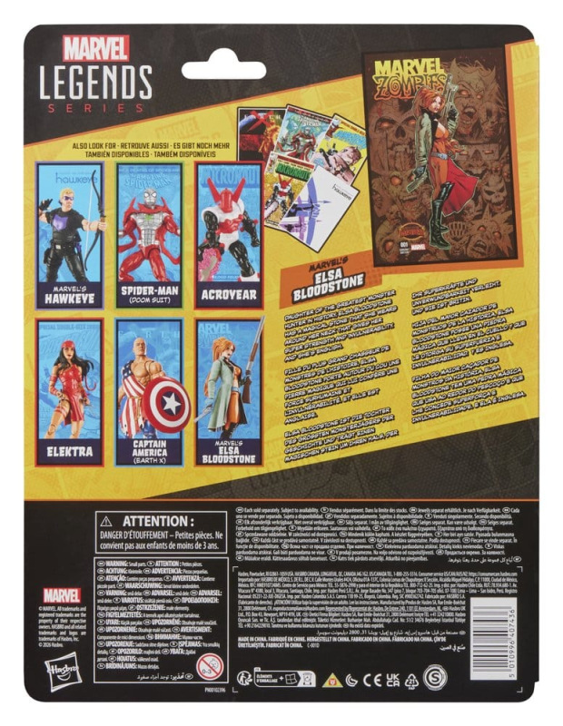 Marvel Zombies Marvel Legends Action Figure Marvel's Elsa Bloodstone 15 cm 1