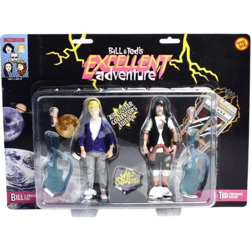 Bill & Ted's Excellent Adventure Twin Pack Action Figures (Limited Edition) 13 cm 1