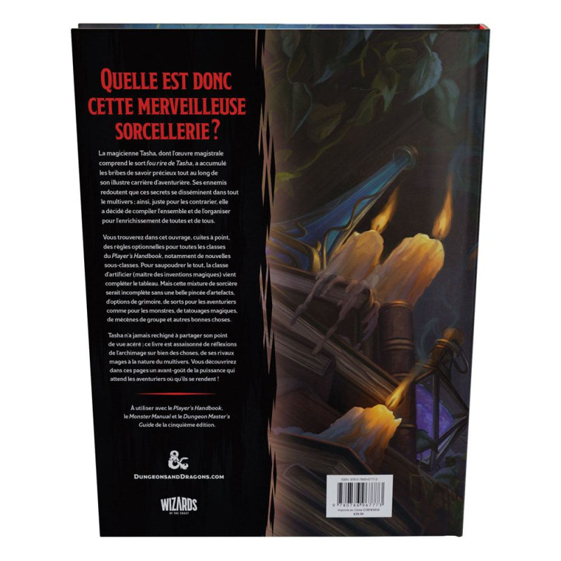 Dungeons & Dragons RPG Le Chaudron des Merveilles de Tasha french 5